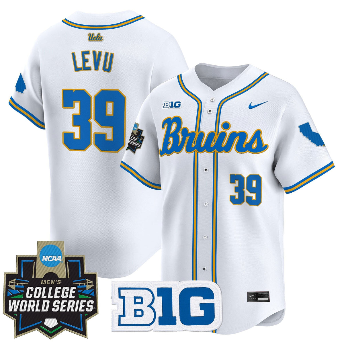 Youth's UCLA Bruins 2025 World Series Vapor Premier Limited Jersey - All Stitched - image 19