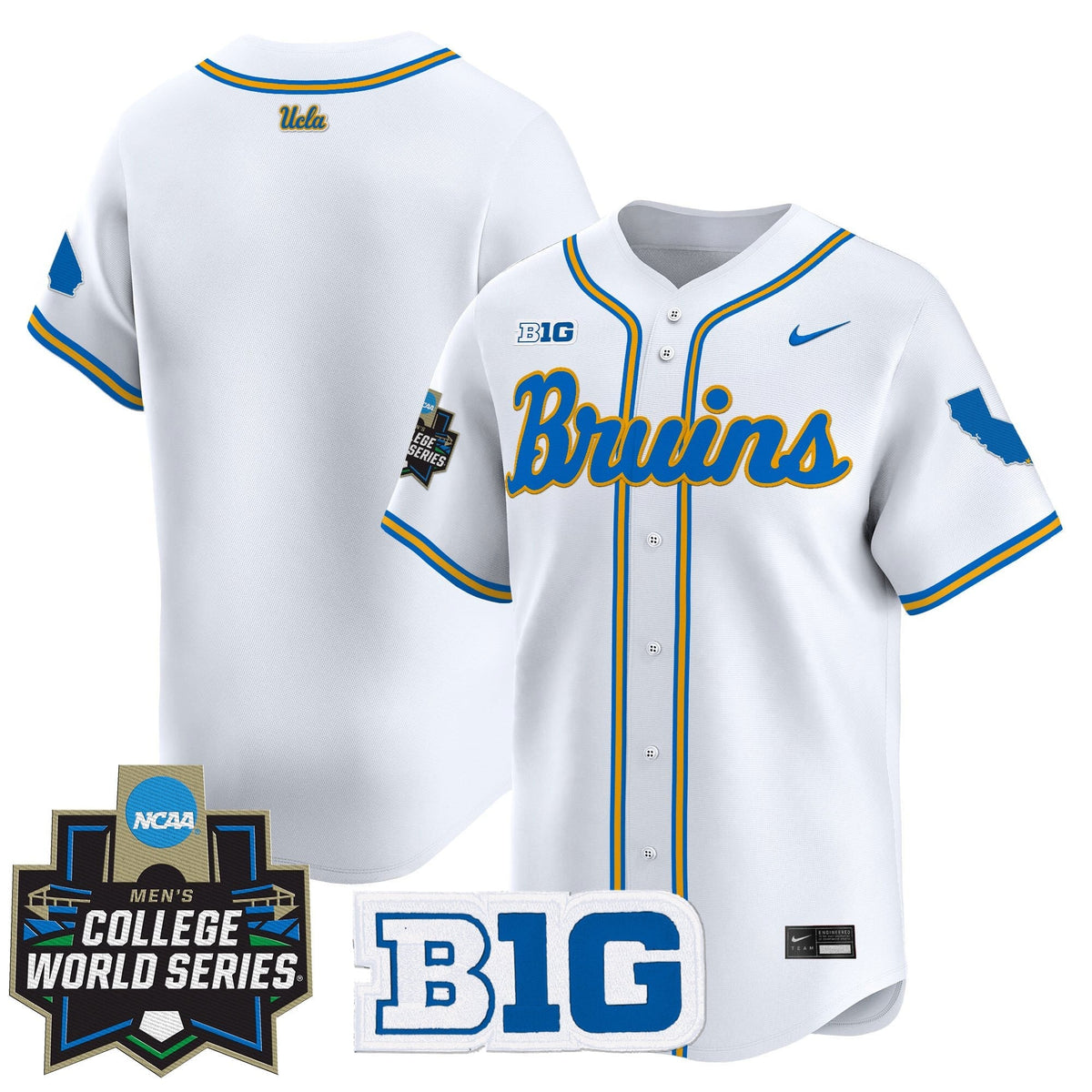 Women's UCLA Bruins 2025 World Series Vapor Premier Limited Jersey - All Stitched - image 20