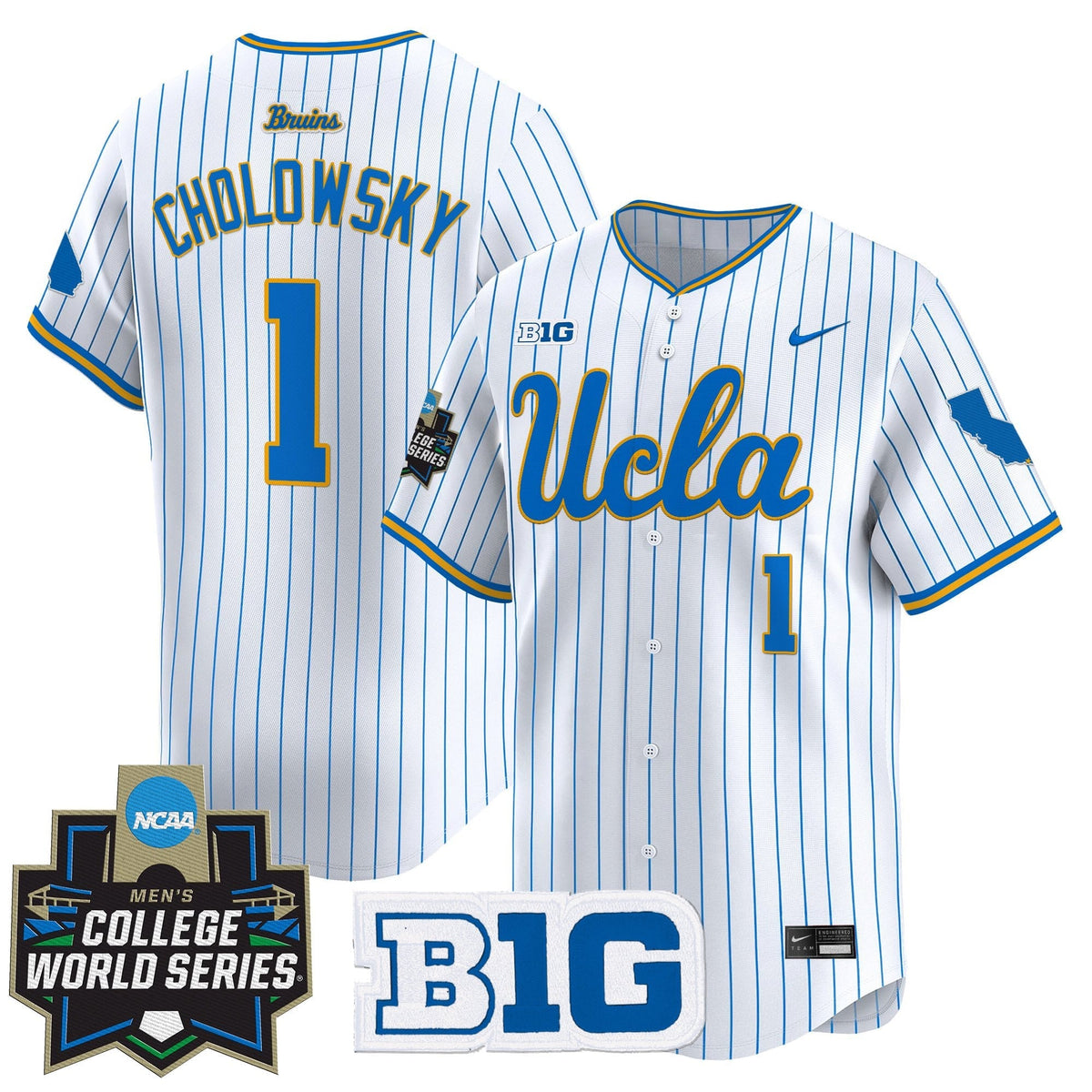 Women's UCLA Bruins 2025 World Series Vapor Premier Limited Jersey - All Stitched - image 21