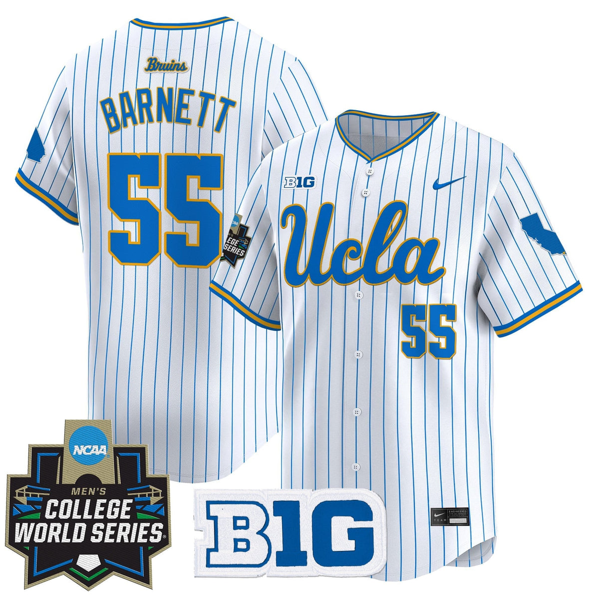 Women's UCLA Bruins 2025 World Series Vapor Premier Limited Jersey - All Stitched - image 23