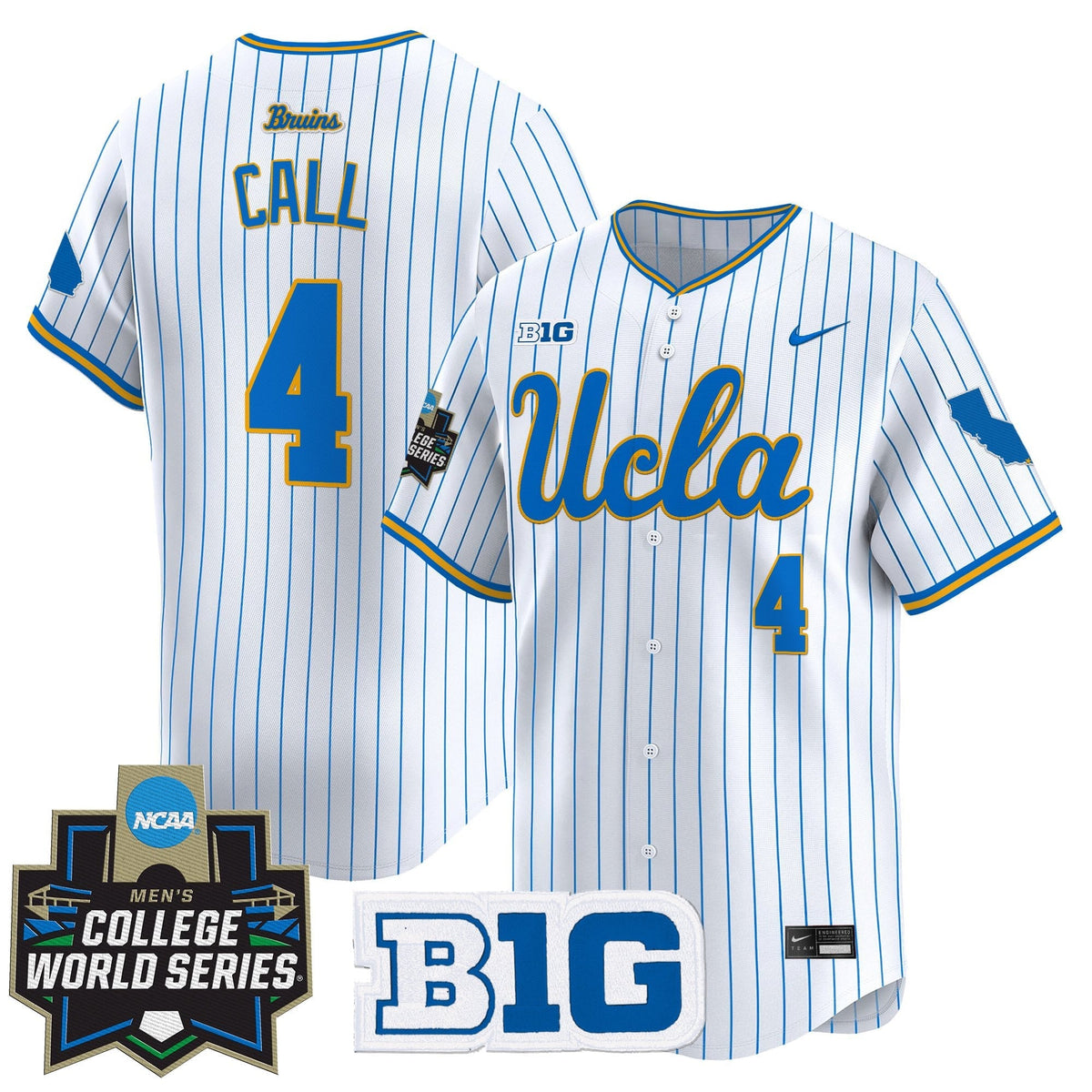 Youth's UCLA Bruins 2025 World Series Vapor Premier Limited Jersey - All Stitched - image 24