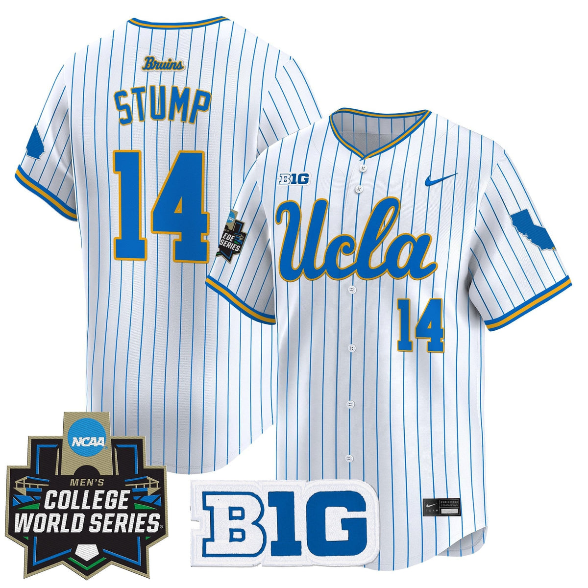 Women's UCLA Bruins 2025 World Series Vapor Premier Limited Jersey - All Stitched - image 26