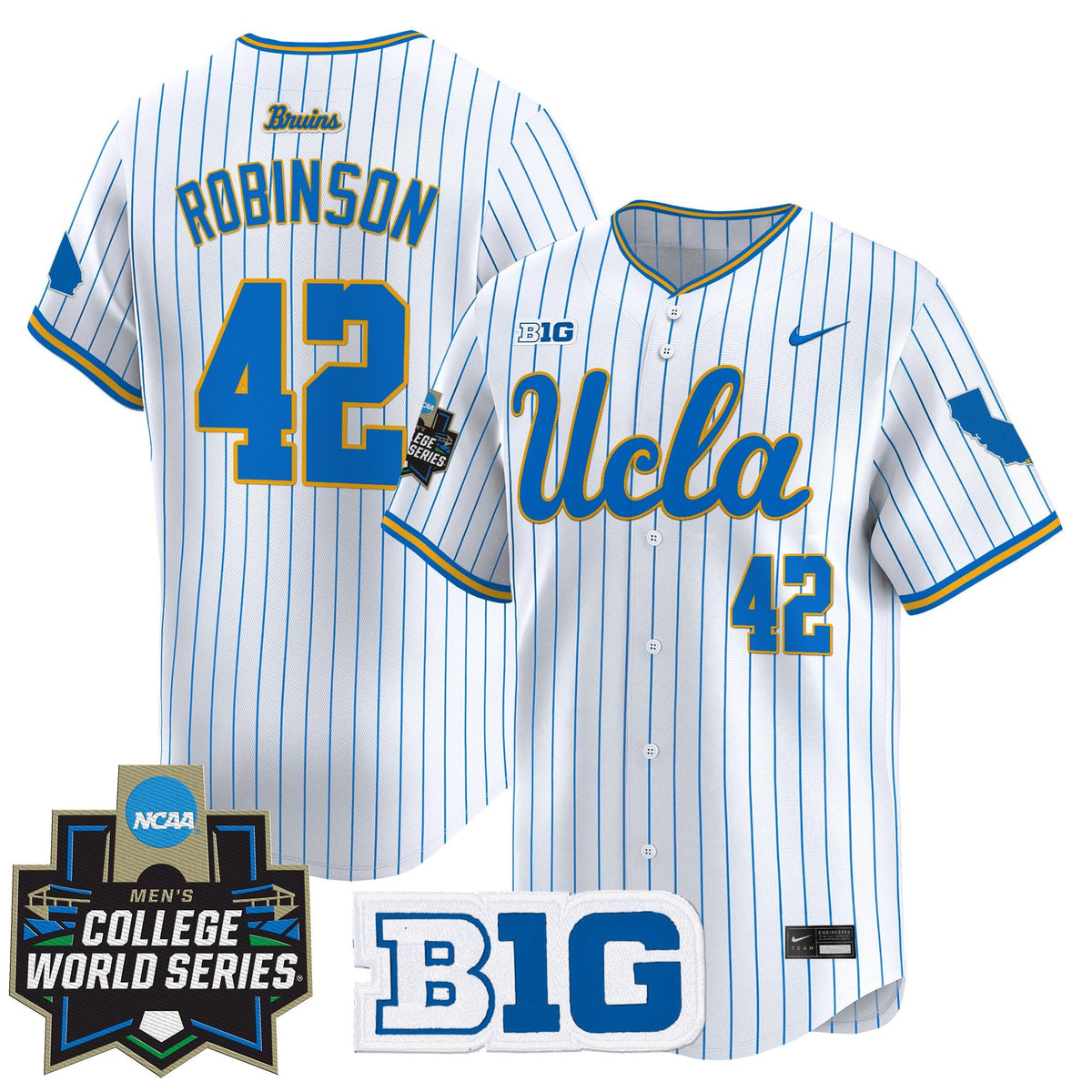 Men's UCLA Bruins 2025 World Series Vapor Premier Limited Jersey - All Stitched - image 27