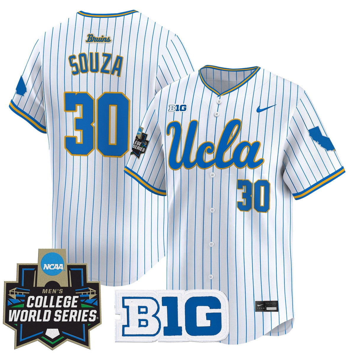 Women's UCLA Bruins 2025 World Series Vapor Premier Limited Jersey - All Stitched - image 28