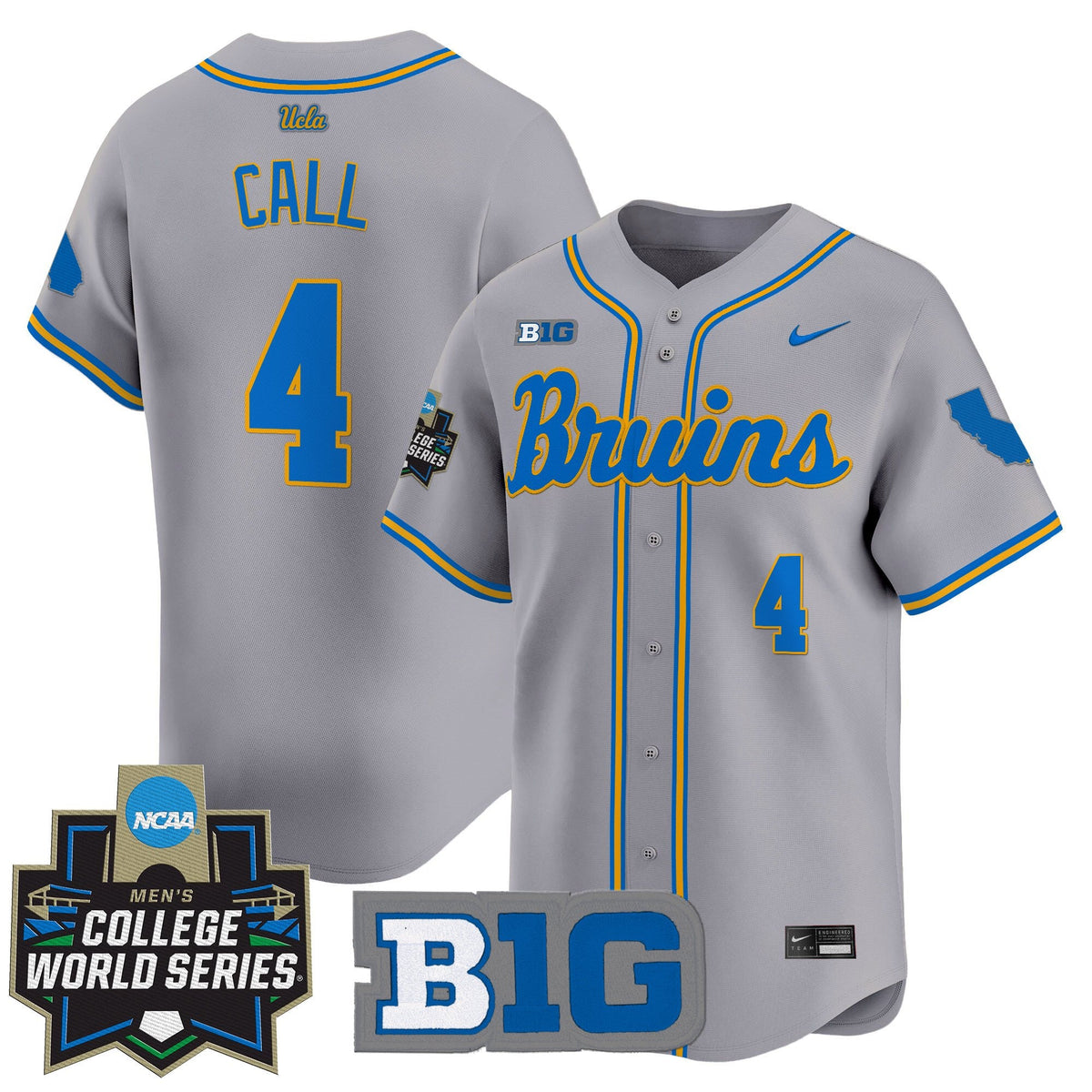 Men's UCLA Bruins 2025 World Series Vapor Premier Limited Jersey - All Stitched - image 34