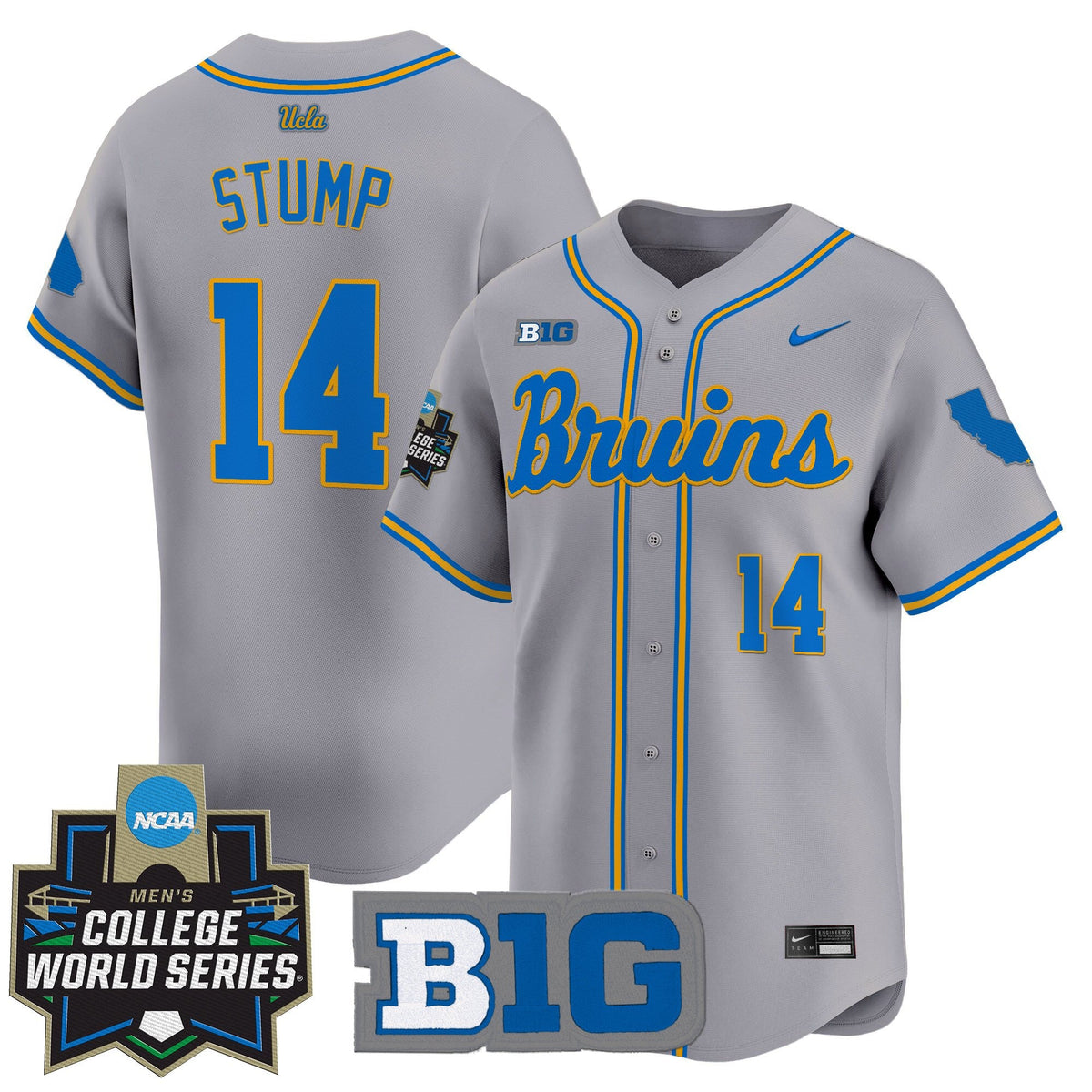 Men's UCLA Bruins 2025 World Series Vapor Premier Limited Jersey - All Stitched - image 36