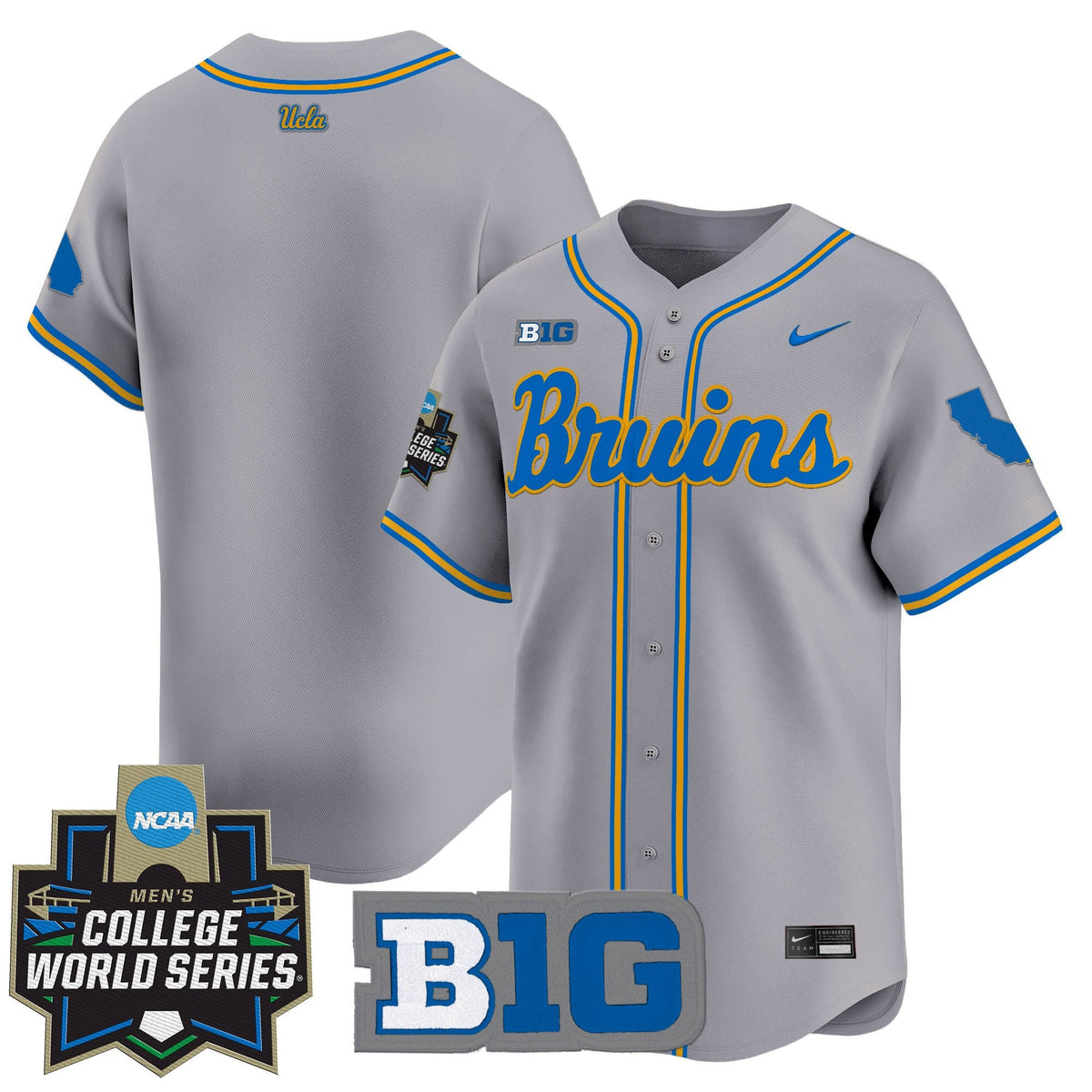 Men's UCLA Bruins 2025 World Series Vapor Premier Limited Jersey - All Stitched - image 40