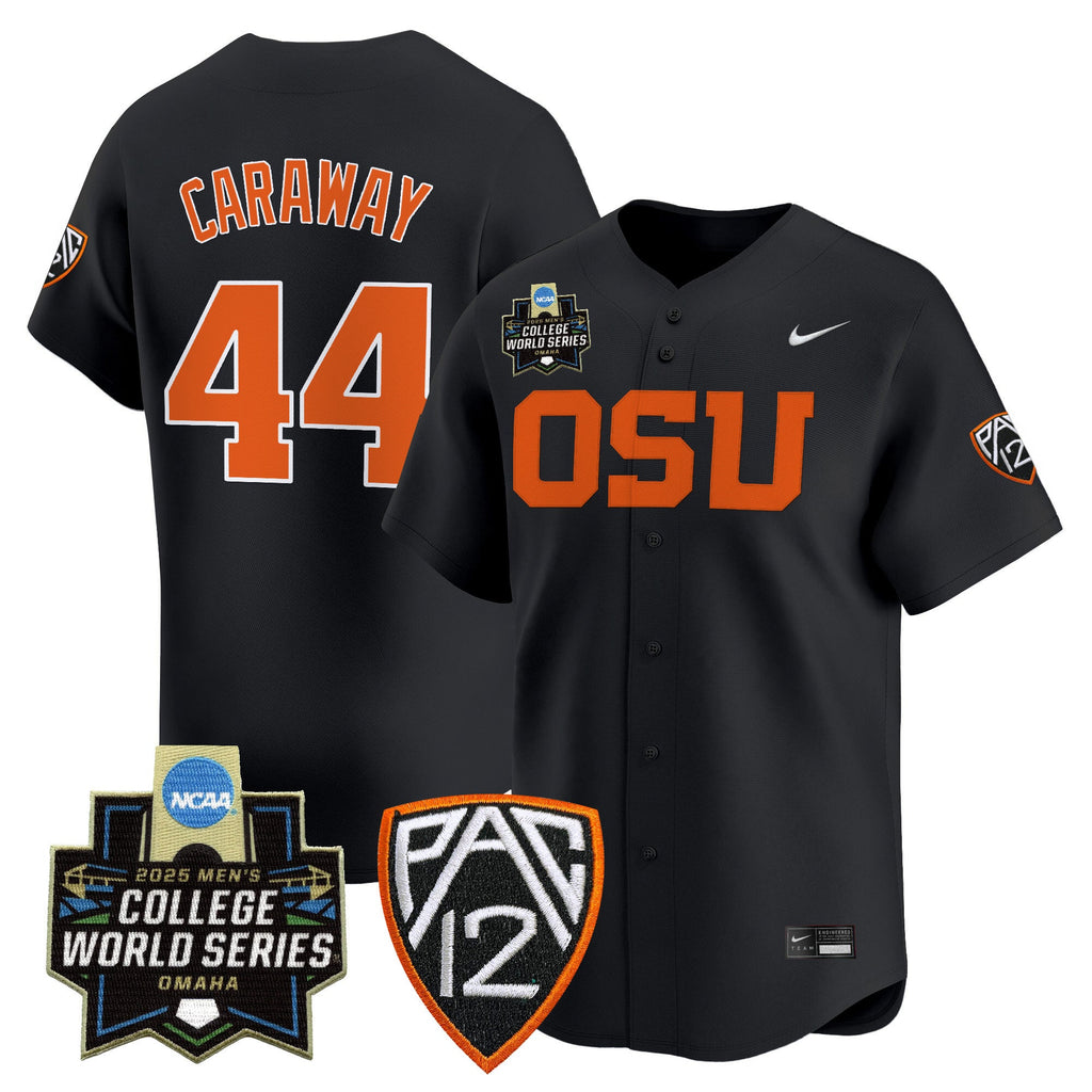 Men's Oregon State Beavers 2025 World Series Vapor Premier Limited Jersey - All Stitched - image 15