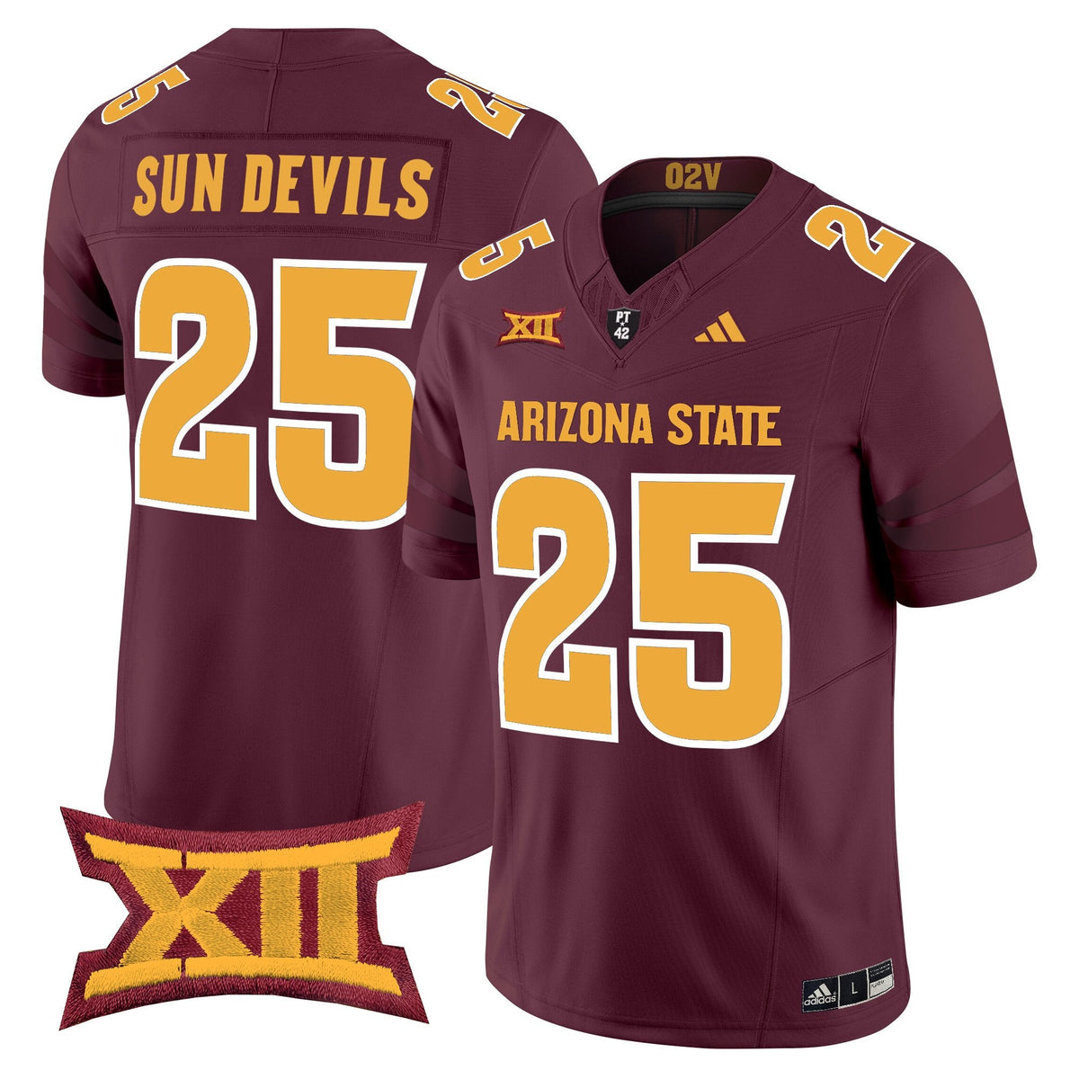 Men's Arizona State Sun Devils 2025 Vapor Limited Jersey - All Stitched - image 7