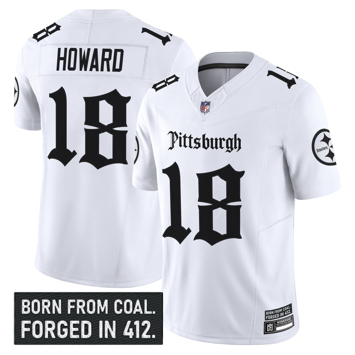 PIT 'Gothic Steel City Edition' Vapor Limited Jersey - image 13