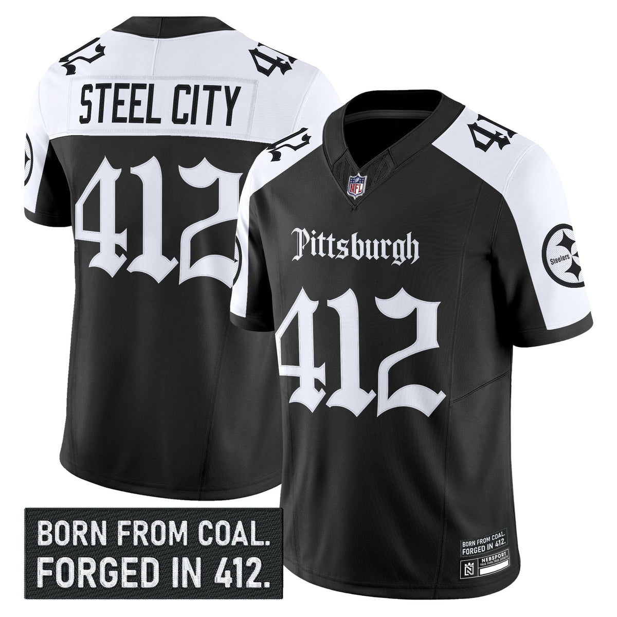 PIT 'Gothic Steel City Edition' Vapor Limited Jersey - image 22