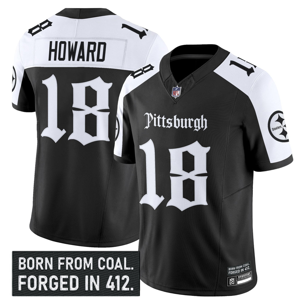 PIT 'Gothic Steel City Edition' Vapor Limited Jersey - image 23