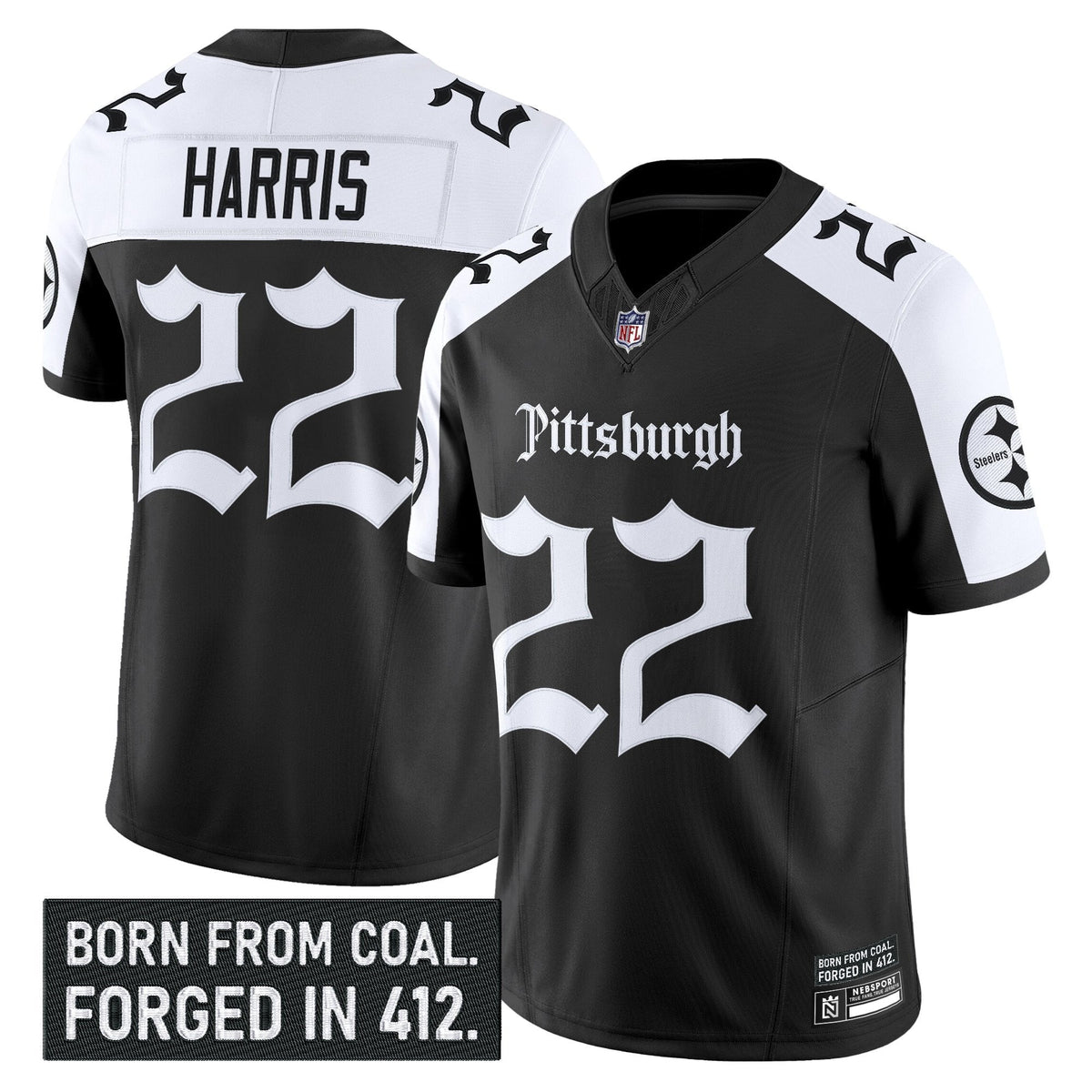 PIT 'Gothic Steel City Edition' Vapor Limited Jersey - image 26