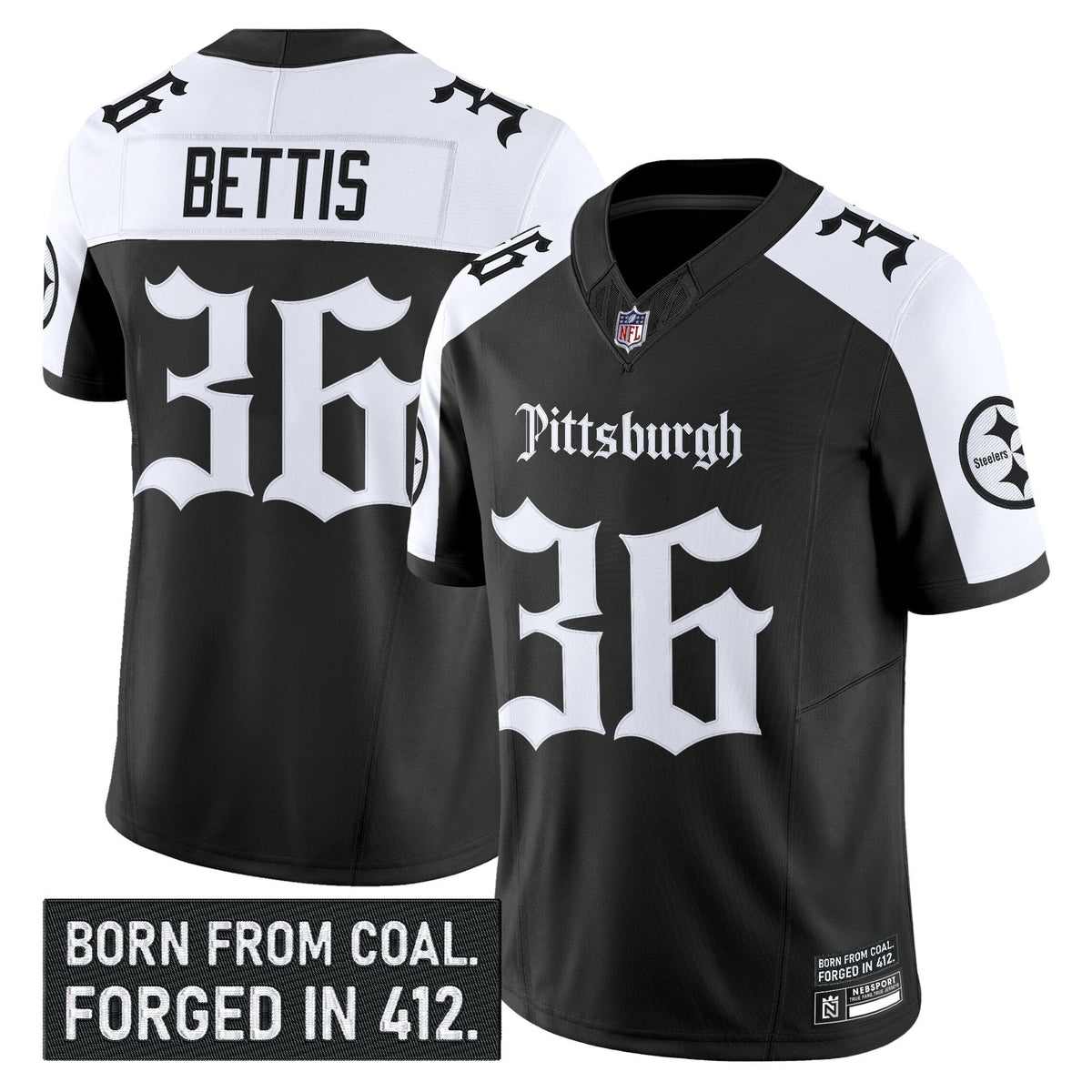 PIT 'Gothic Steel City Edition' Vapor Limited Jersey - image 30