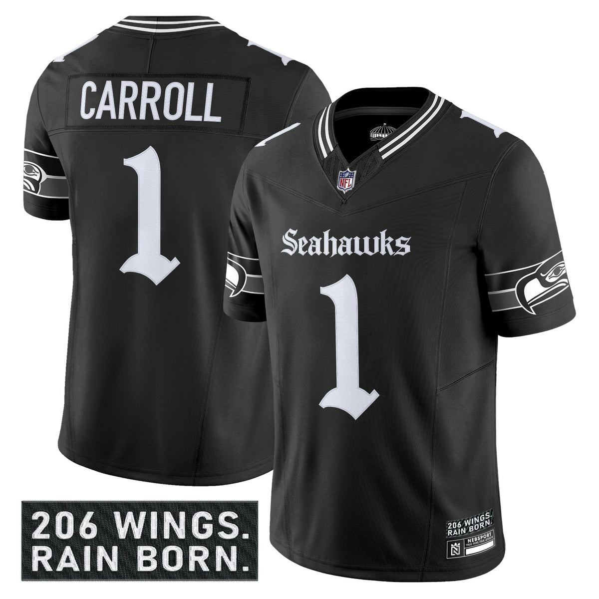 SEA 'Gothic Rain City Shadows Edition' Vapor Limited Jersey - image 3
