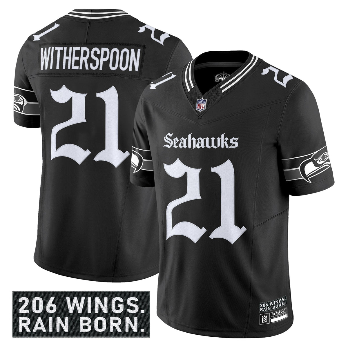 SEA 'Gothic Rain City Shadows Edition' Vapor Limited Jersey - image 5