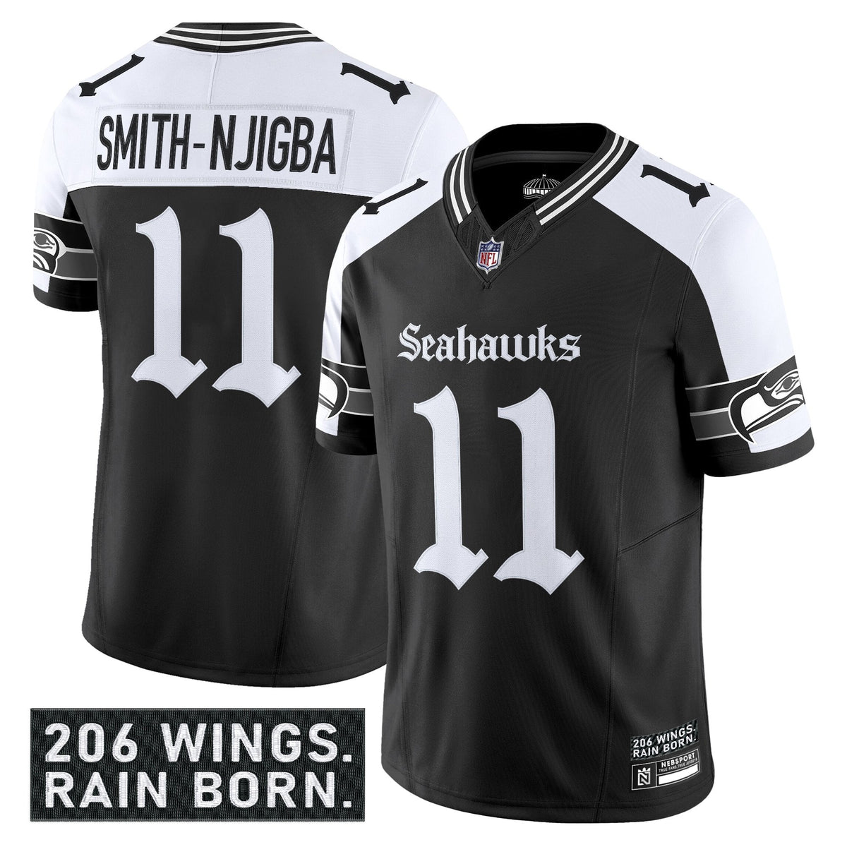 SEA 'Gothic Rain City Shadows Edition' Vapor Limited Jersey - image 20