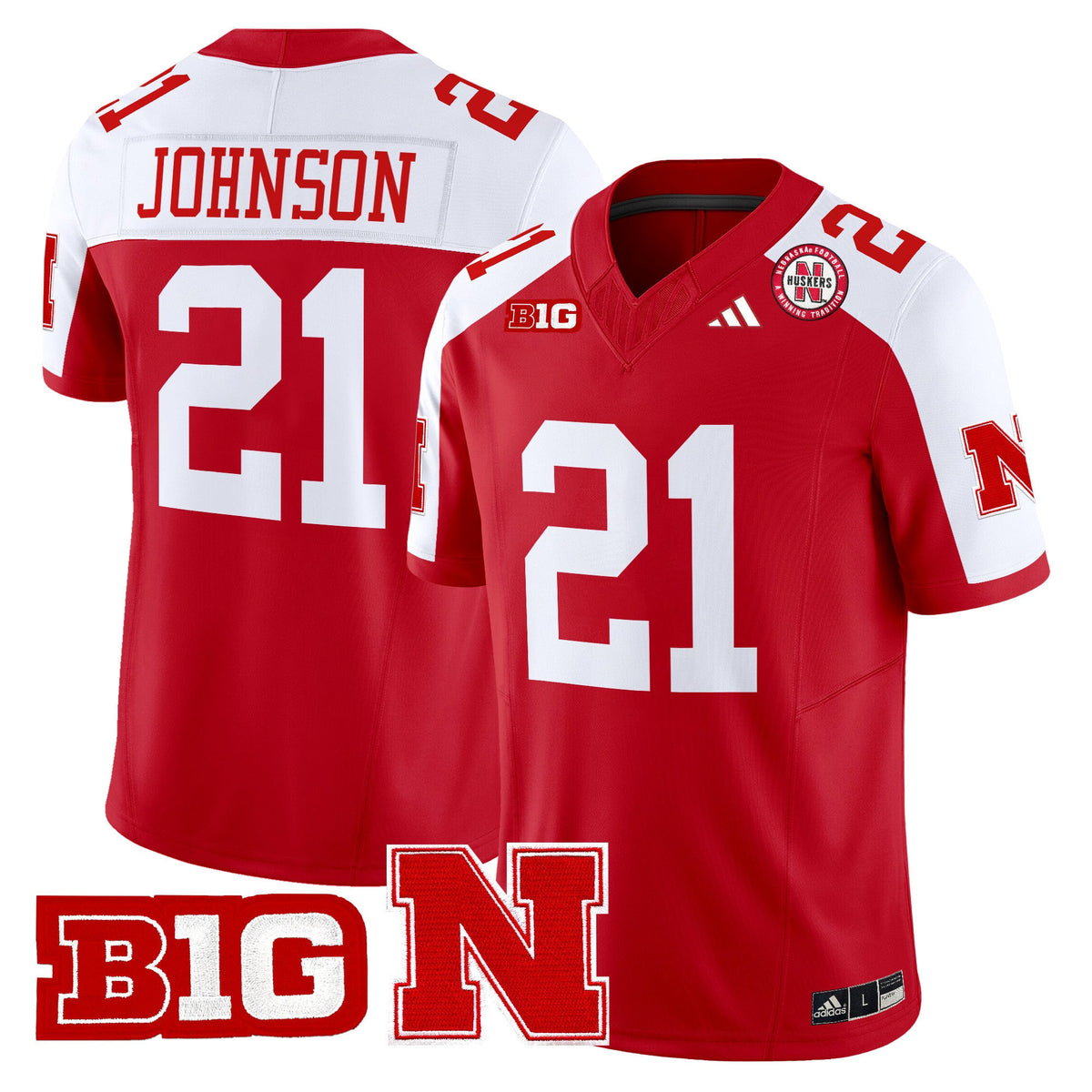 Men's Nebraska Cornhuskers 2025 Vapor Limited Jersey - All Stitched - image 9