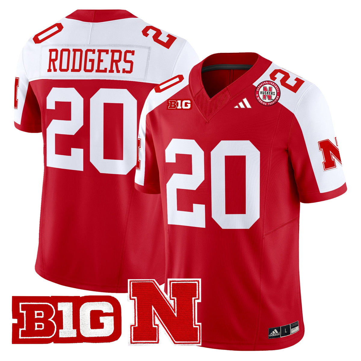 Men's Nebraska Cornhuskers 2025 Vapor Limited Jersey - All Stitched - image 11