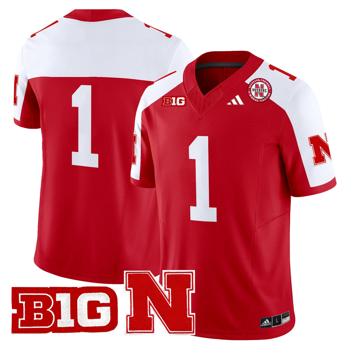 Men's Nebraska Cornhuskers 2025 Vapor Limited Jersey - All Stitched - image 12