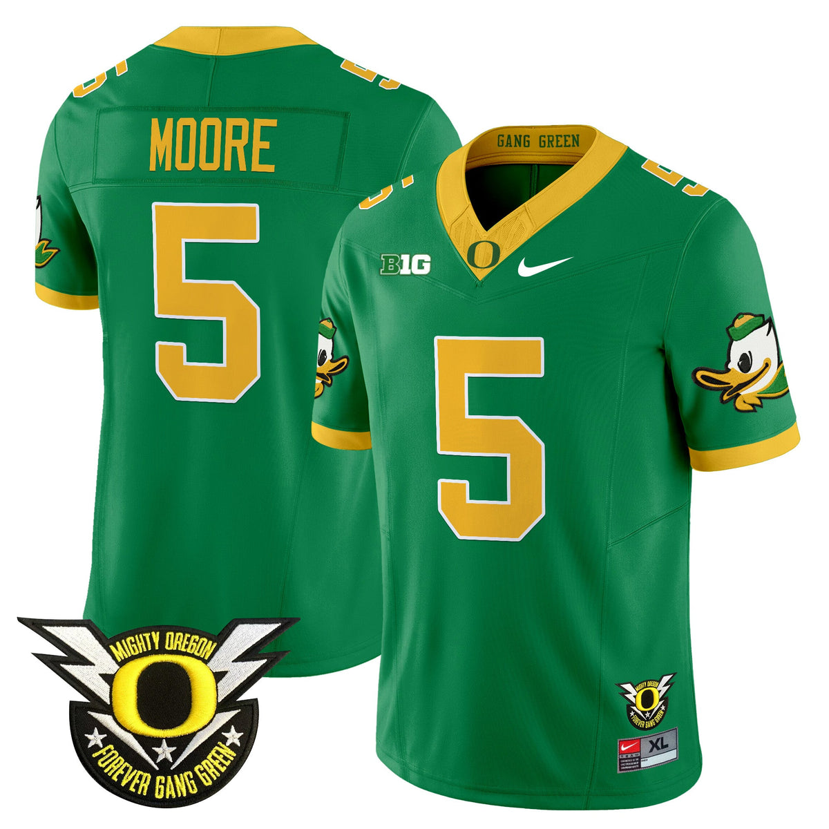Men's Oregon Ducks 2025 Vapor Limited Jersey V2 - All Stitched - image 2