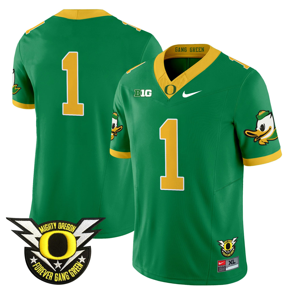Men's Oregon Ducks 2025 Vapor Limited Jersey V2 - All Stitched - image 16