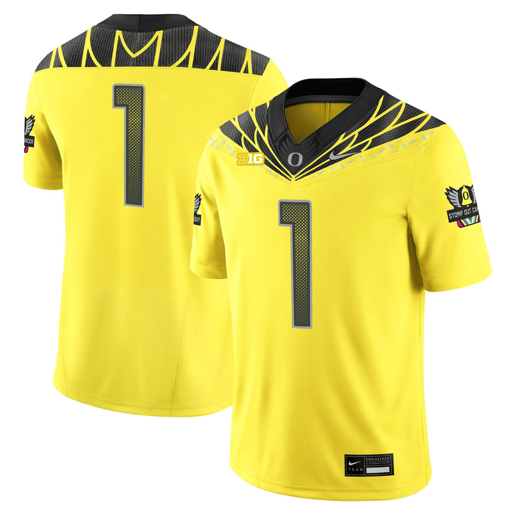 Men's Oregon Ducks 2025 Vapor Limited Jersey V2 - All Stitched - image 32