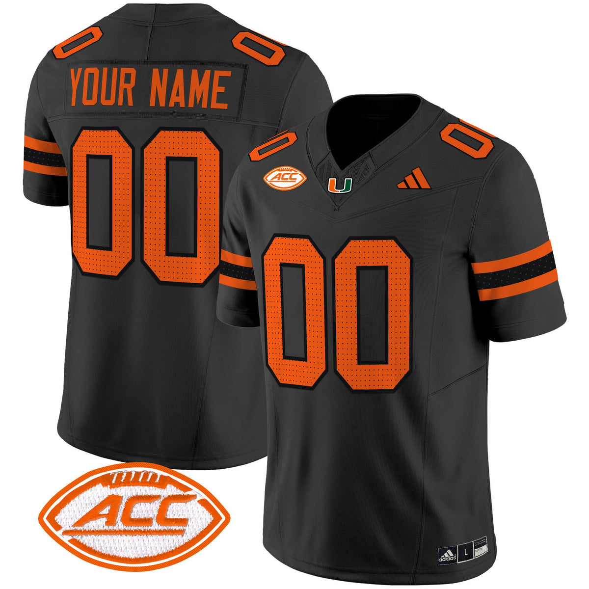 Miami Hurricanes 2025 Vapor Limited Custom Jersey - All Stitched - image 6