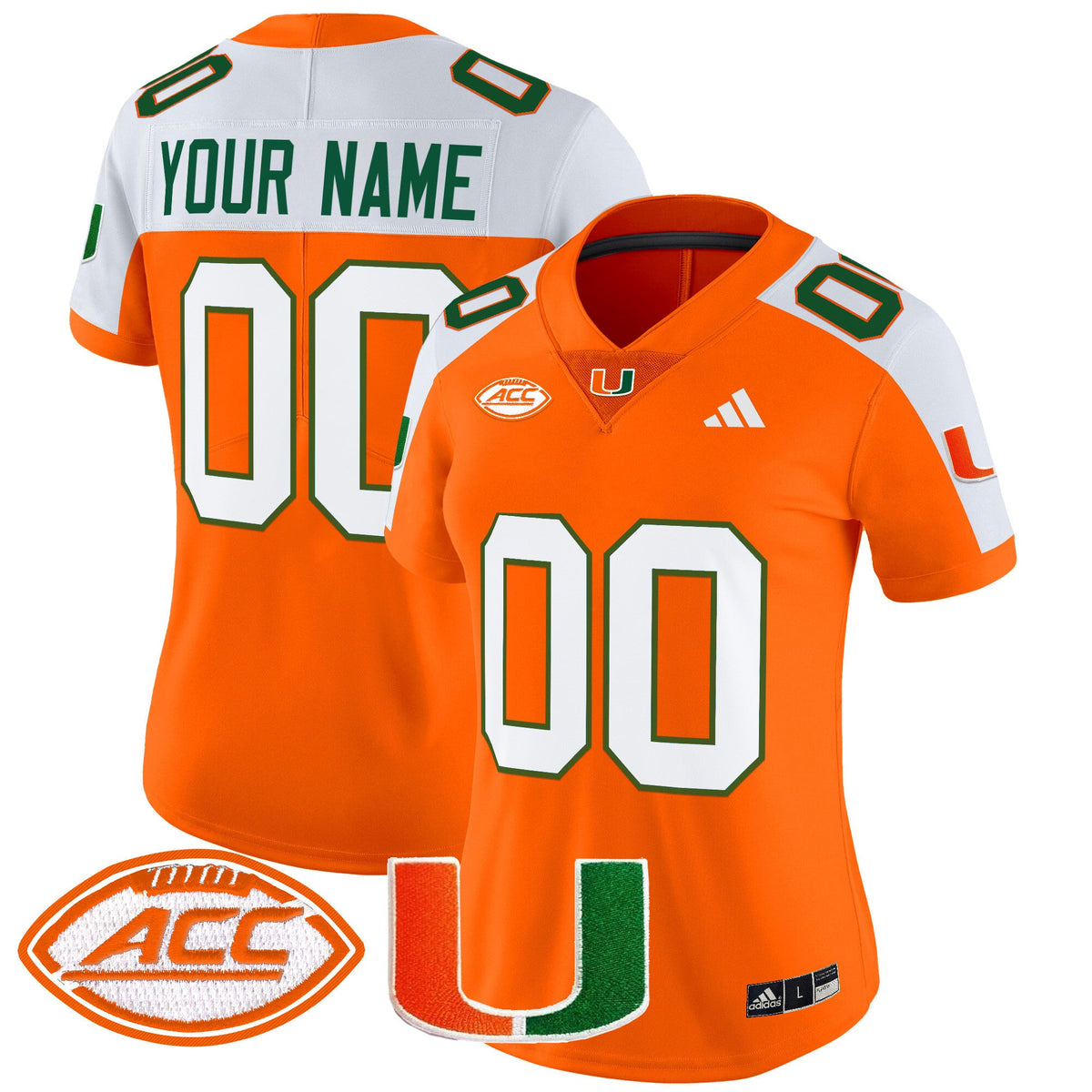 Miami Hurricanes 2025 Vapor Limited Custom Jersey - All Stitched - image 7