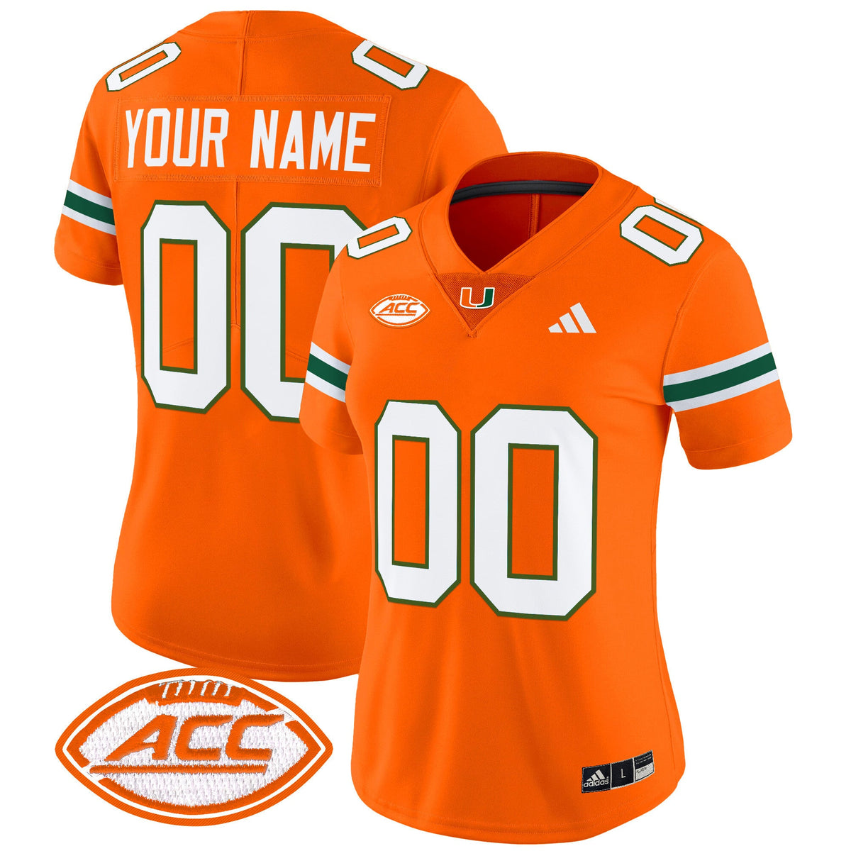 Miami Hurricanes 2025 Vapor Limited Custom Jersey - All Stitched - image 9