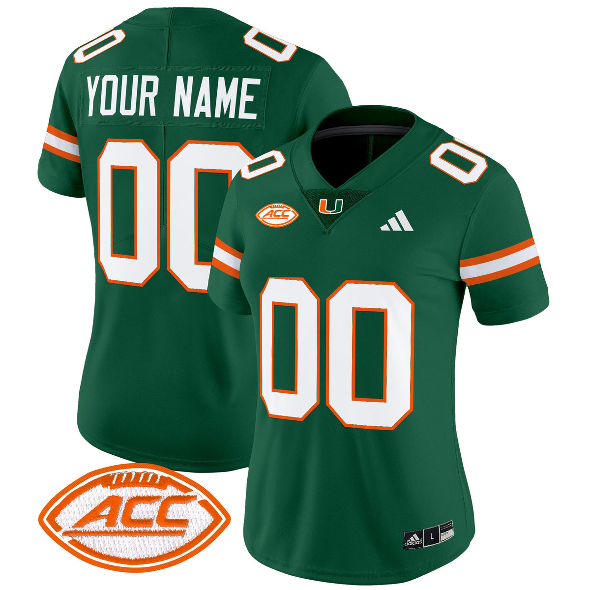 Miami Hurricanes 2025 Vapor Limited Custom Jersey - All Stitched - image 10