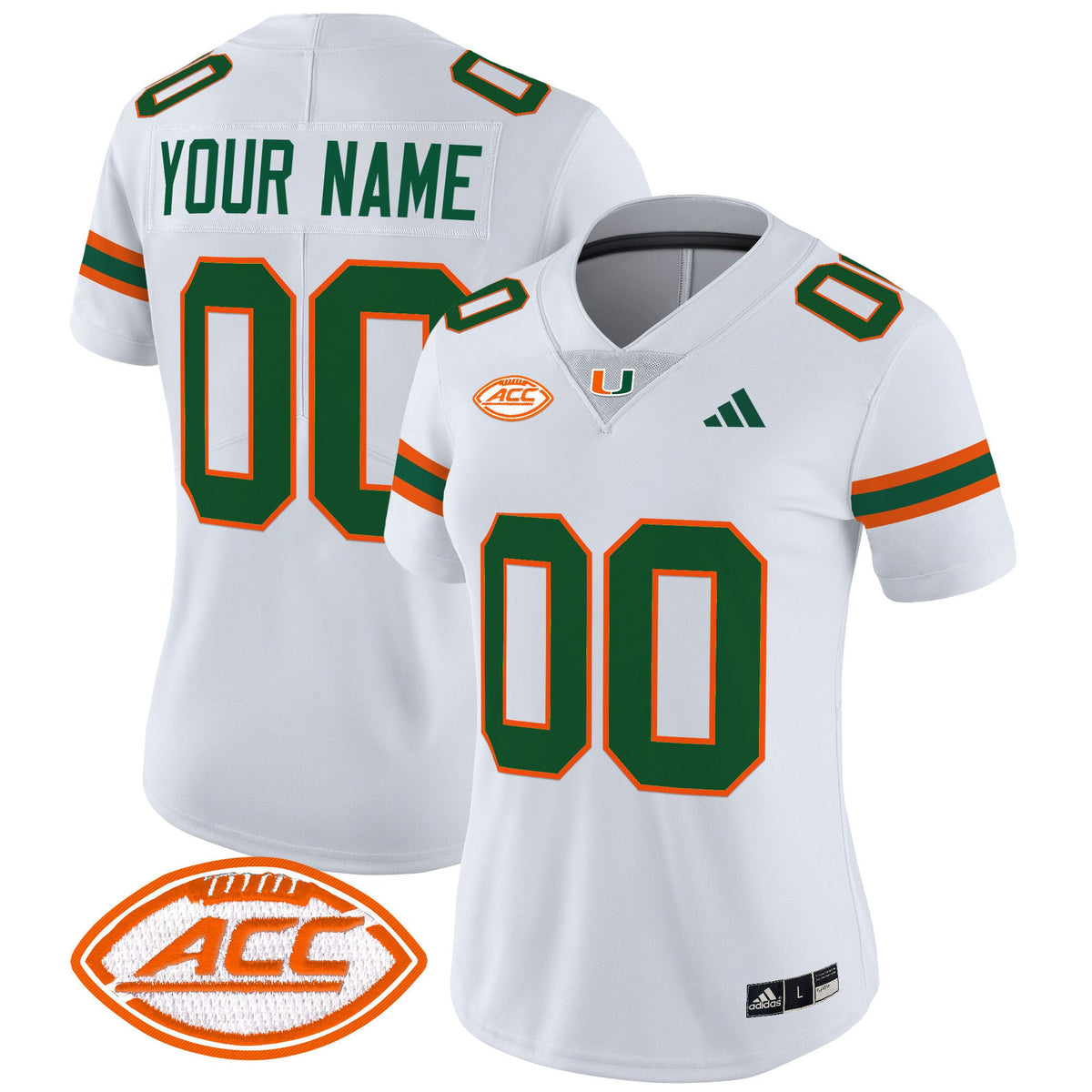 Miami Hurricanes 2025 Vapor Limited Custom Jersey - All Stitched - image 11