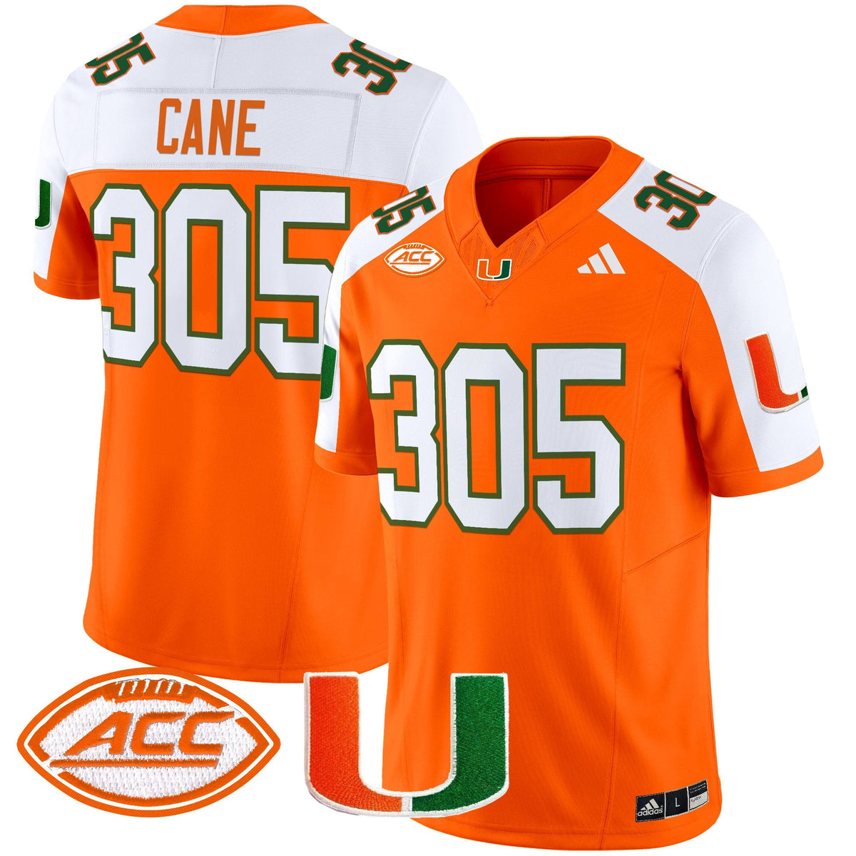 Women's Miami Hurricanes 2025 Vapor Limited Jersey - All Stitched - image 2