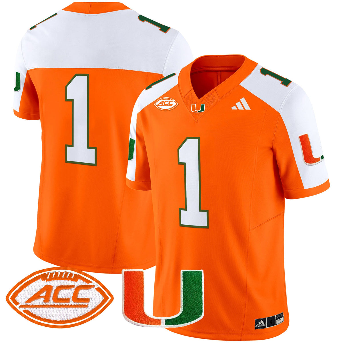 Women's Miami Hurricanes 2025 Vapor Limited Jersey - All Stitched - image 8