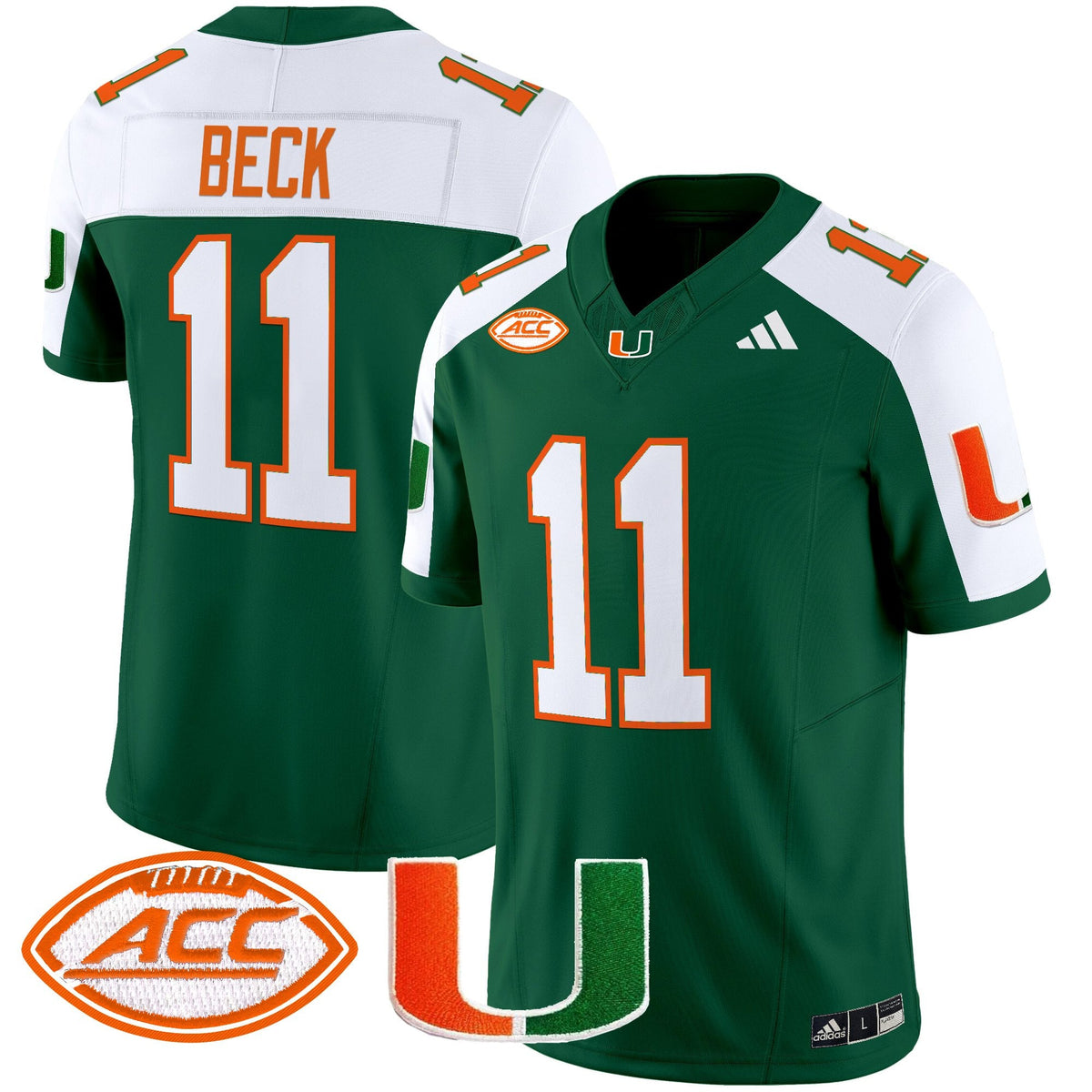 Men's Miami Hurricanes 2025 Vapor Limited Jersey - All Stitched - image 14