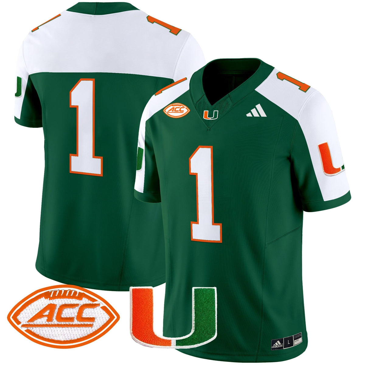 Men's Miami Hurricanes 2025 Vapor Limited Jersey - All Stitched - image 16