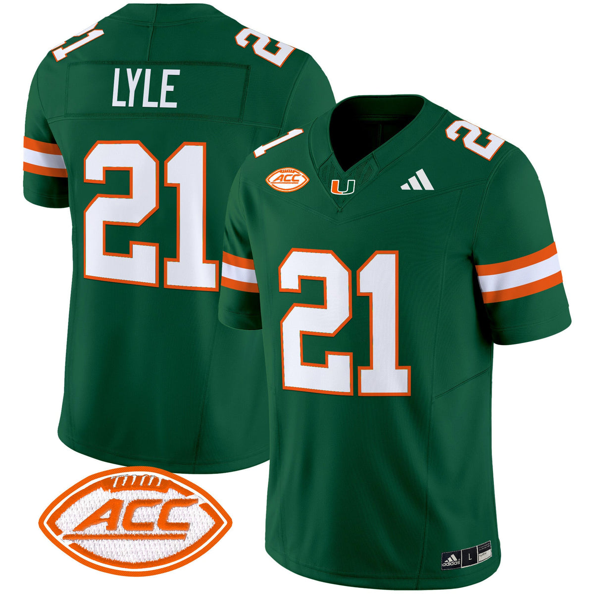Men's Miami Hurricanes 2025 Vapor Limited Jersey - All Stitched - image 29