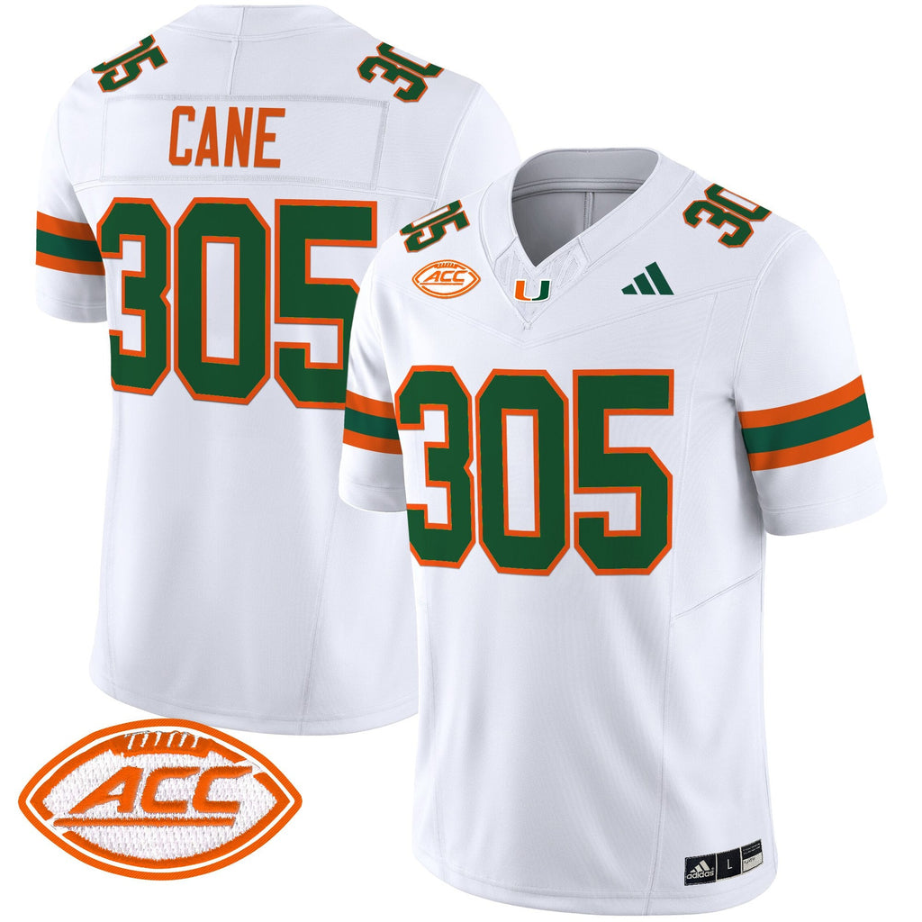 Men's Miami Hurricanes 2025 Vapor Limited Jersey - All Stitched - image 34