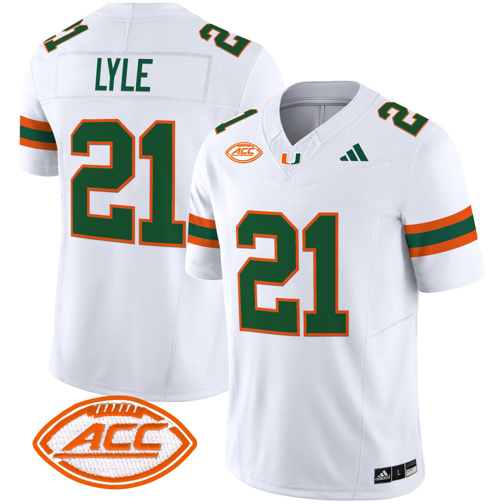 Men's Miami Hurricanes 2025 Vapor Limited Jersey - All Stitched - image 37