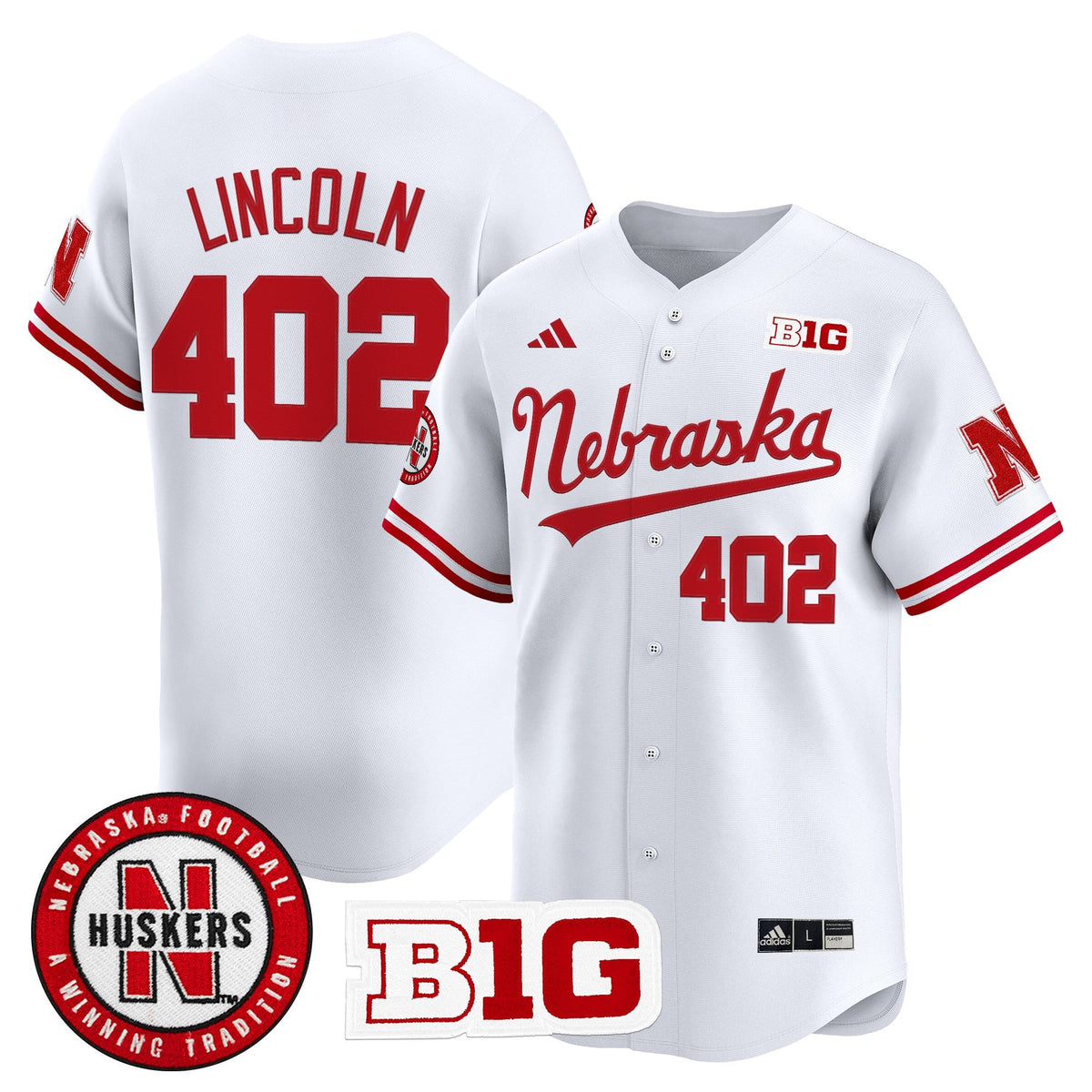 Men's Nebraska Cornhuskers 2025 Vapor Baseball Jersey - All Stitched - image 14