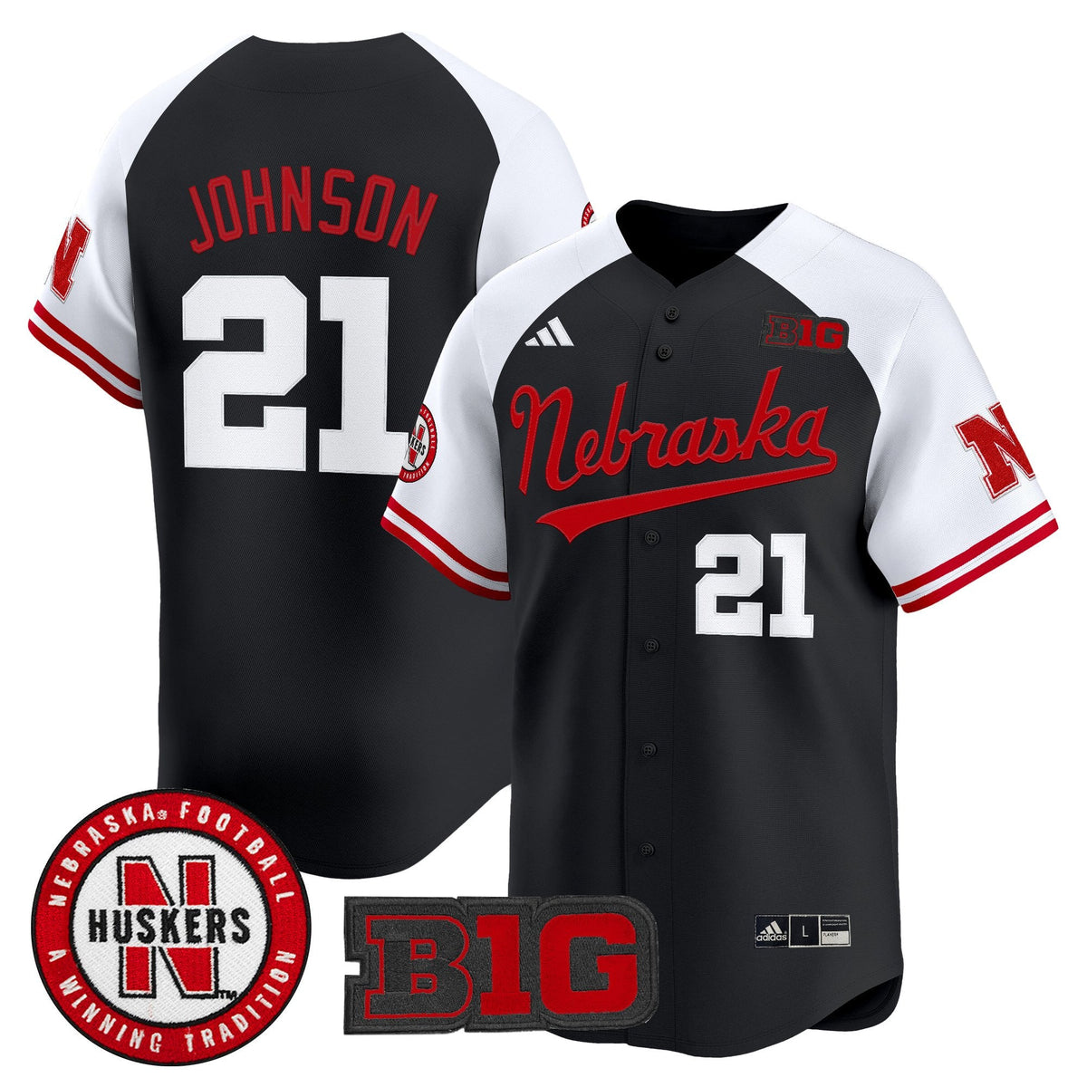 Men's Nebraska Cornhuskers 2025 Vapor Baseball Jersey - All Stitched - image 21