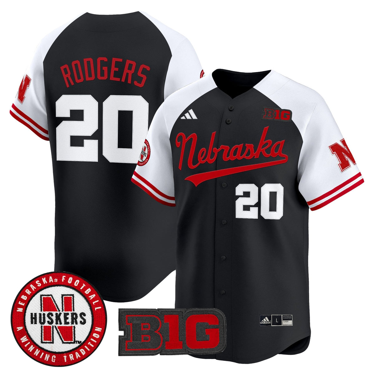 Men's Nebraska Cornhuskers 2025 Vapor Baseball Jersey - All Stitched - image 23
