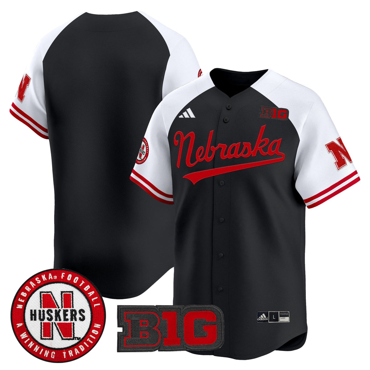 Men's Nebraska Cornhuskers 2025 Vapor Baseball Jersey - All Stitched - image 24