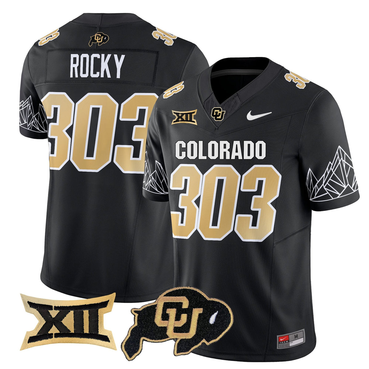 Men's Colorado Buffaloes 2025 Vapor Limited Jersey V2 - All Stitched - image 2