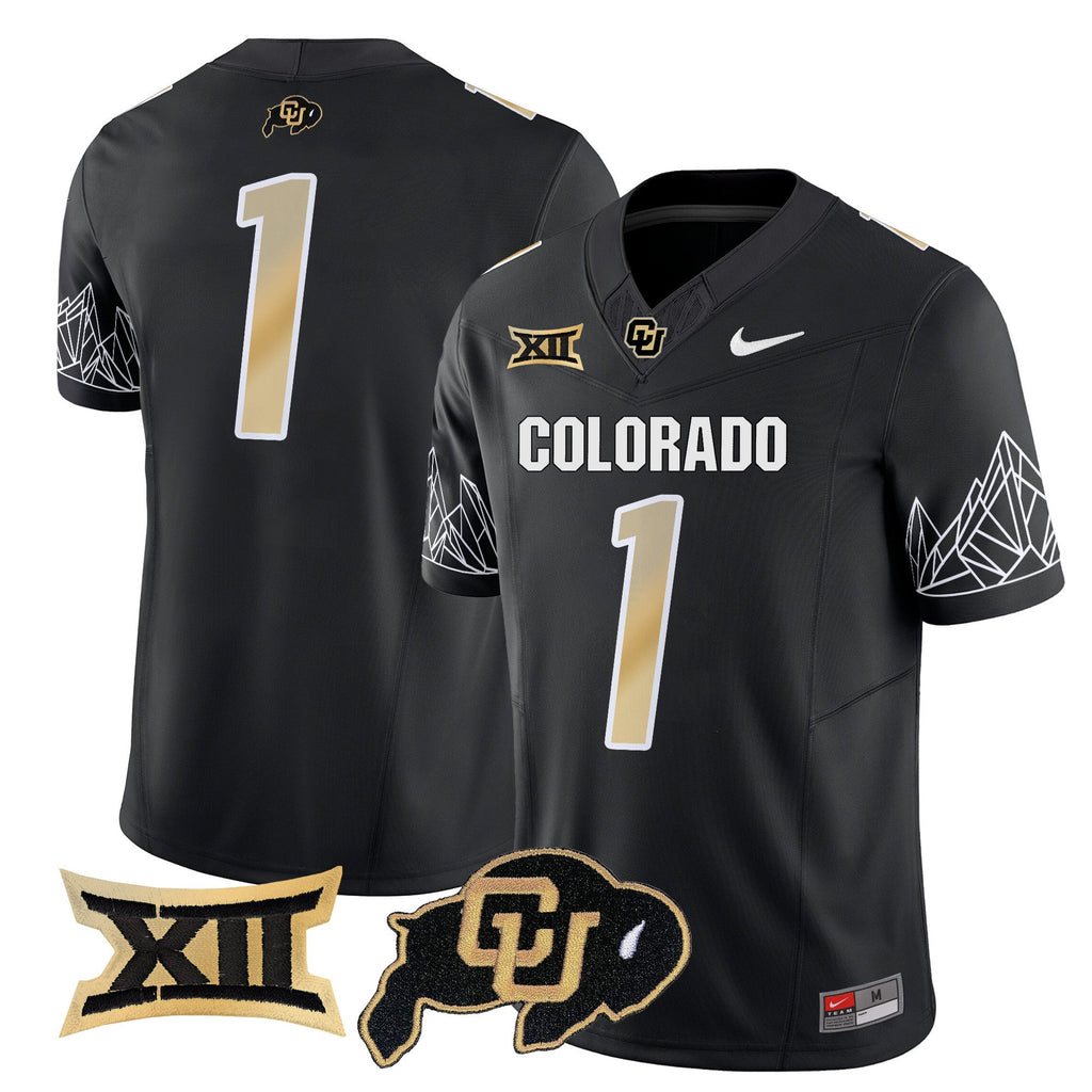 Men's Colorado Buffaloes 2025 Vapor Limited Jersey V2 - All Stitched - image 8