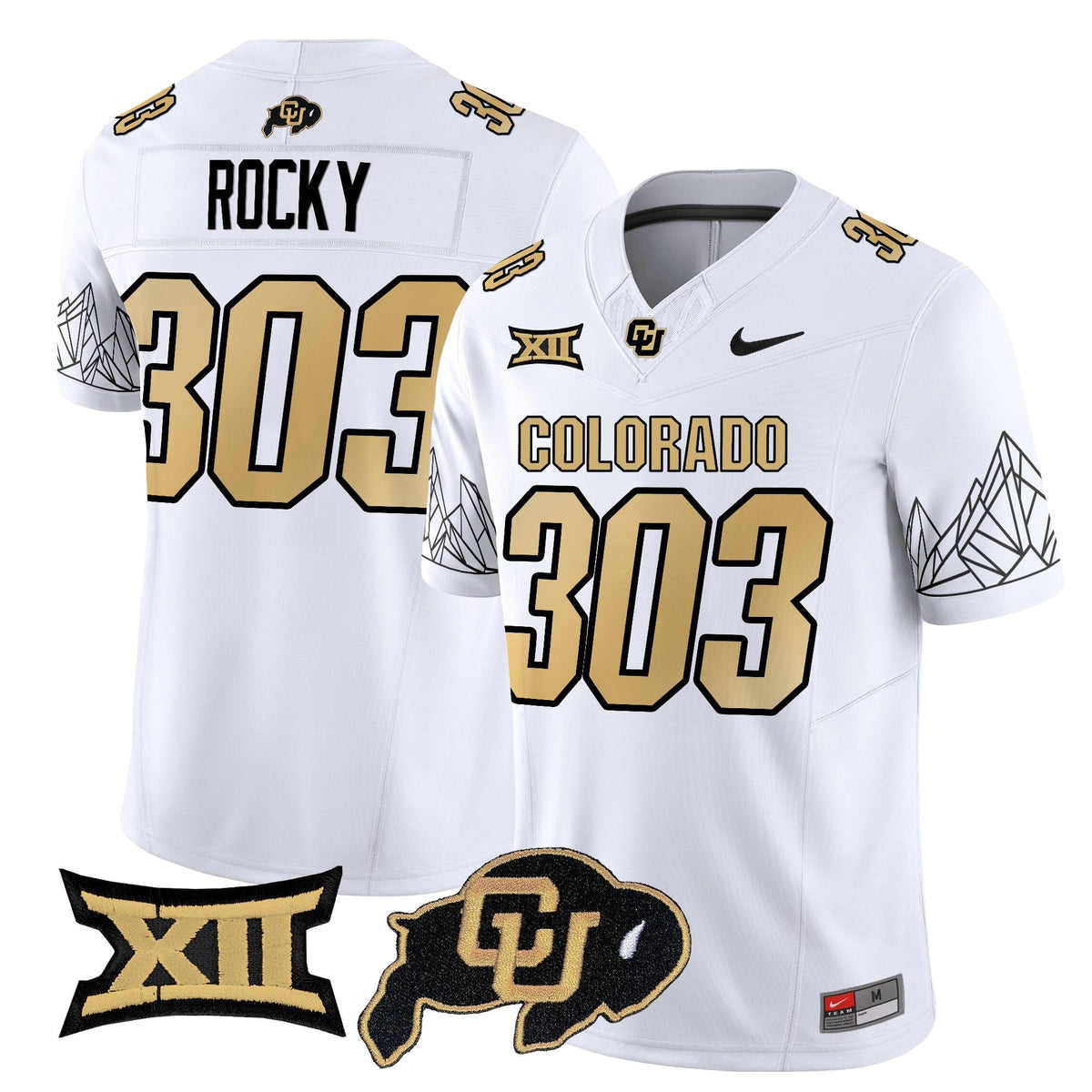 Men's Colorado Buffaloes 2025 Vapor Limited Jersey V2 - All Stitched - image 10