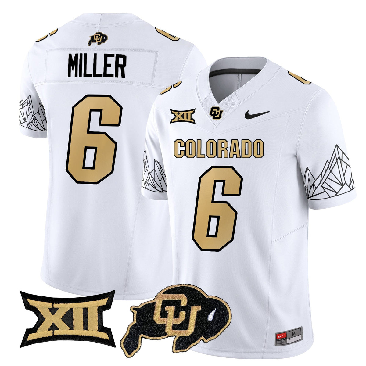 Men's Colorado Buffaloes 2025 Vapor Limited Jersey V2 - All Stitched - image 13