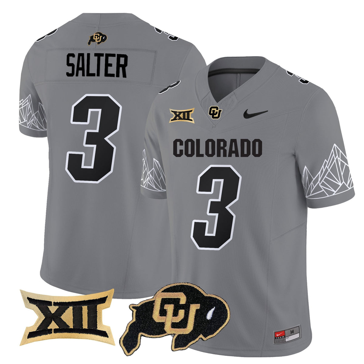 Men's Colorado Buffaloes 2025 Vapor Limited Jersey V2 - All Stitched - image 17
