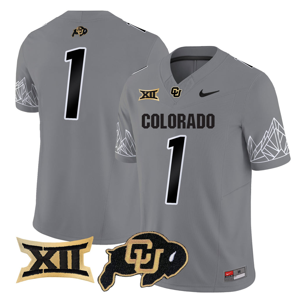 Men's Colorado Buffaloes 2025 Vapor Limited Jersey V2 - All Stitched - image 24