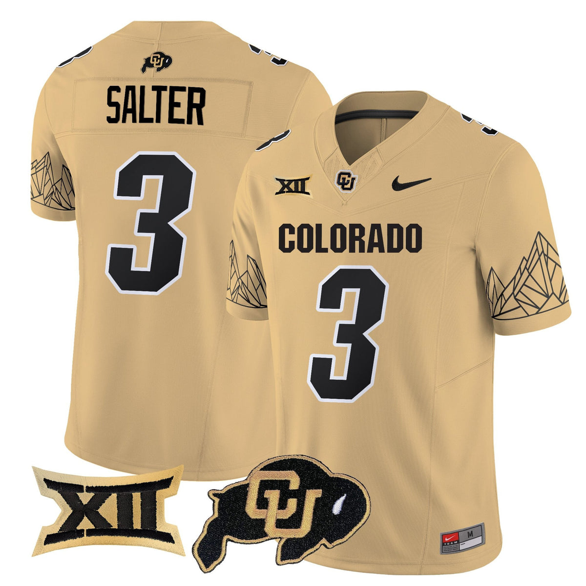 Men's Colorado Buffaloes 2025 Vapor Limited Jersey V2 - All Stitched - image 25